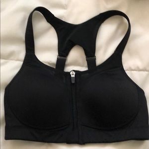 Front Zip Sports Bra